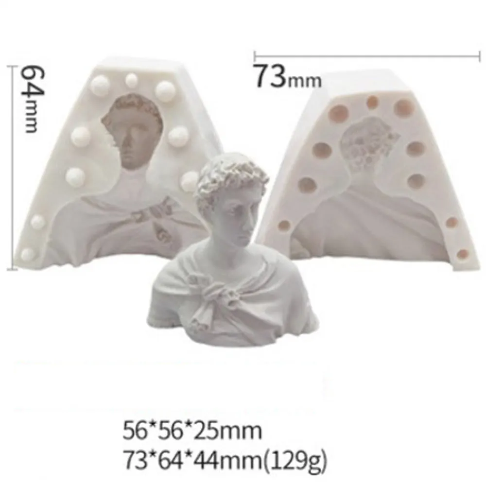 1 PCS Saint George Figure Aroma Silicone Candle Mold /Plaster Mold/DIY Soap Mold 10361152