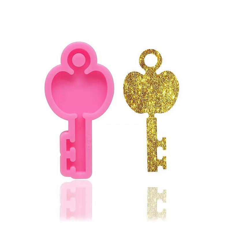 1 piece Silicone Key Mold For Keychain, Resin Keychain Mold, Decorative Key Craft 10338250