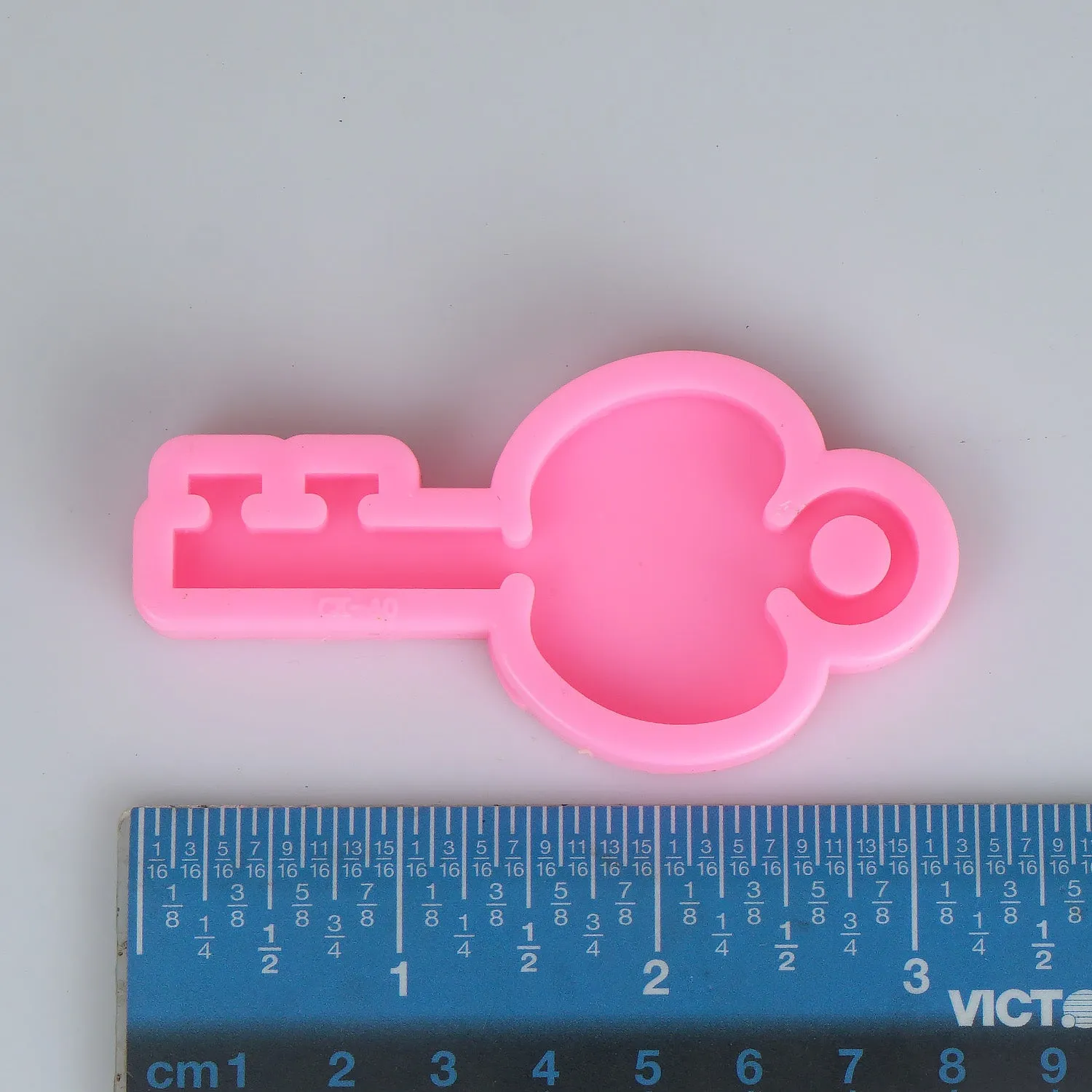 1 piece Silicone Key Mold For Keychain, Resin Keychain Mold, Decorative Key Craft 10338250