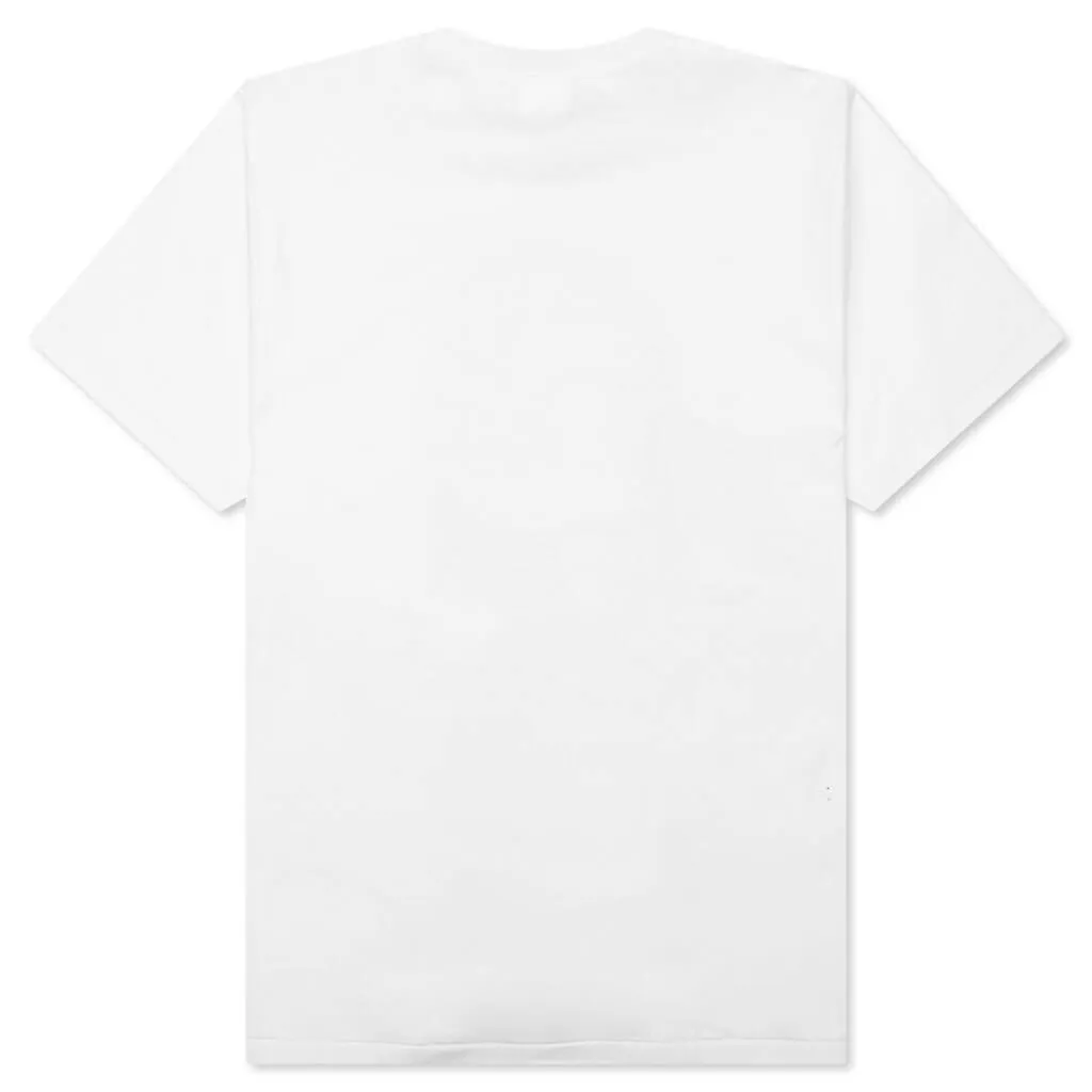 1st Camo By Bathing Ape Tee - White/Yellow