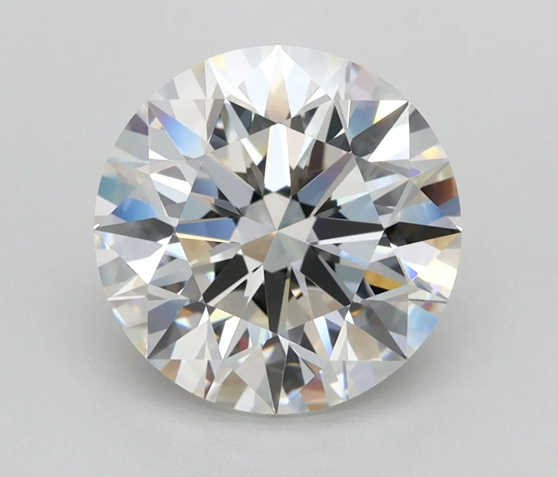 3.37 Carat Round Lab Grown Diamond