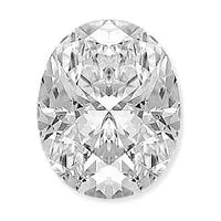 3.47 Carat Oval Lab Grown Diamond