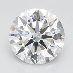 4.00 Carat Round Lab Grown Diamond