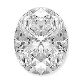 6.18 Carat Oval Lab Grown Diamond