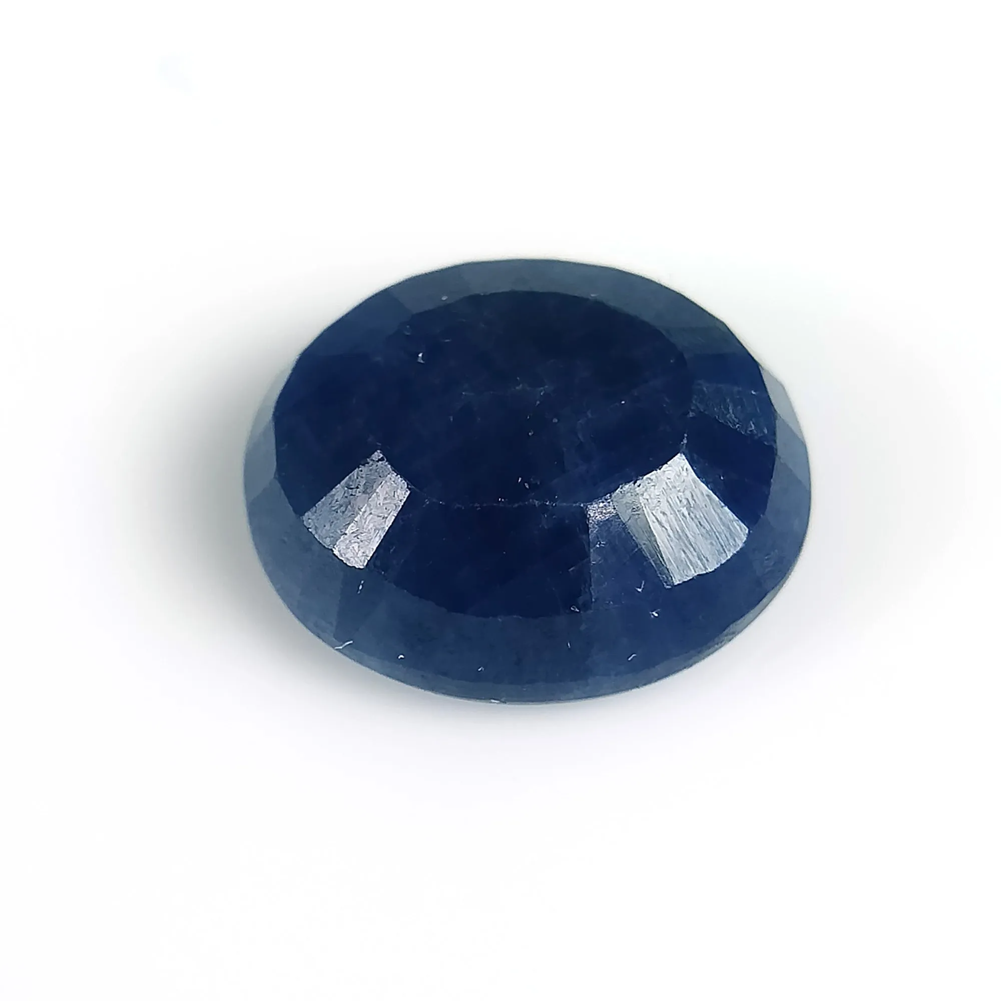 6.25cts Natural Untreated BLUE SAPPHIRE Gemstone Oval Shape Normal Cut 12*10mm