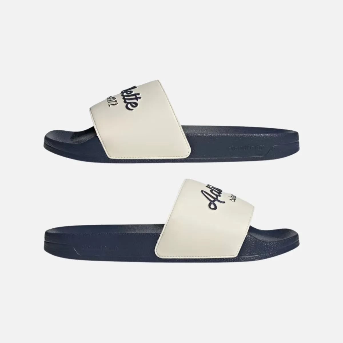 Adidas Adilette Shower Unisex Slides -Wonder White/Shadow Navy/Shadow Navy