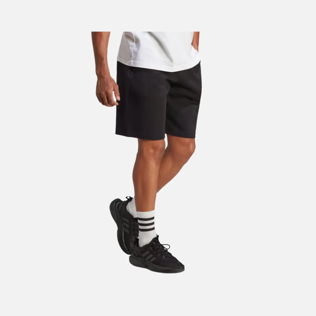 Adidas Future Icons Badge Of Sports Men's Shorts -Black / White