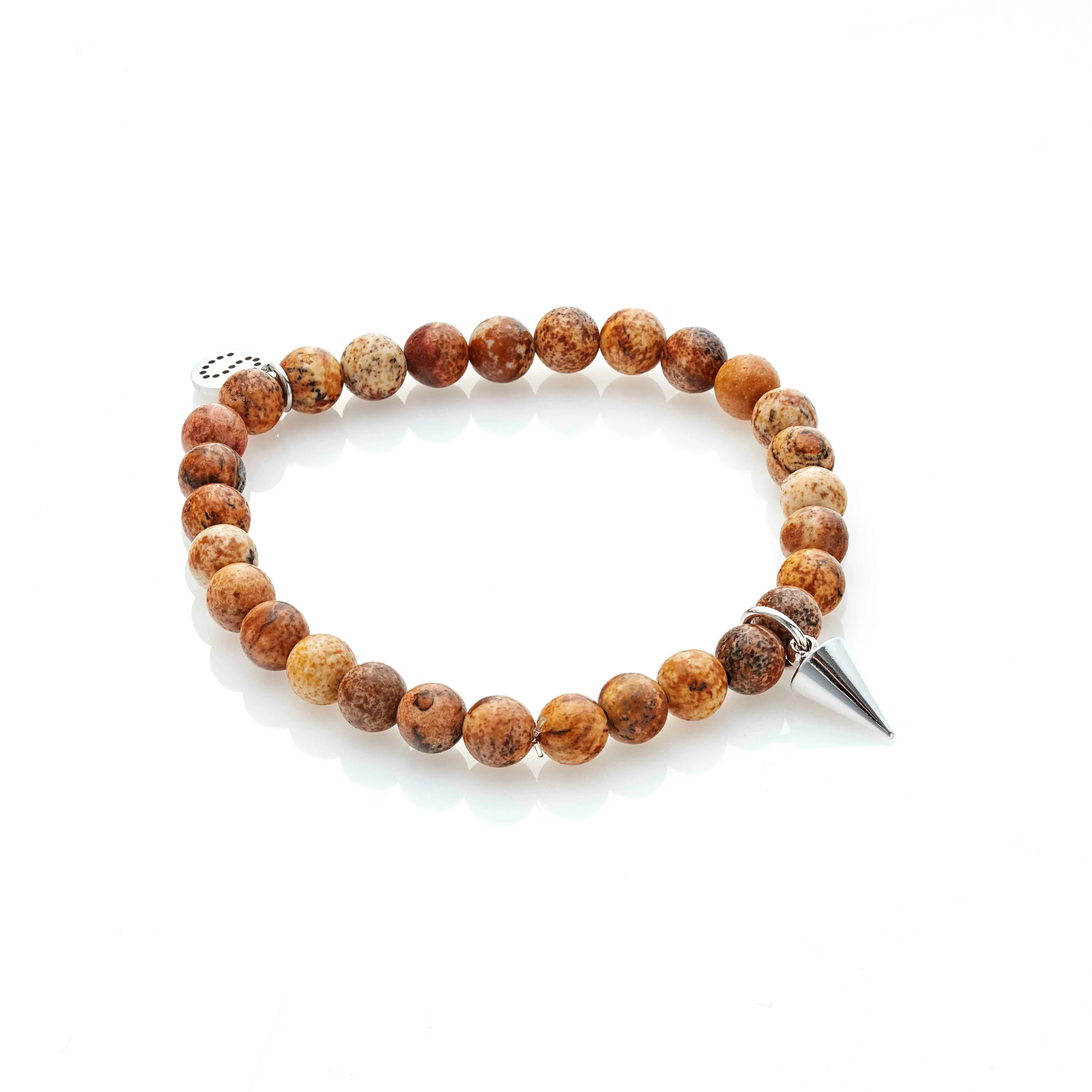 All For One / Bracelet / Picture Jasper   Silver