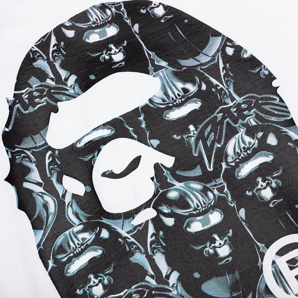 Ape Head Graffiti Big Ape Head Tee - White/Black