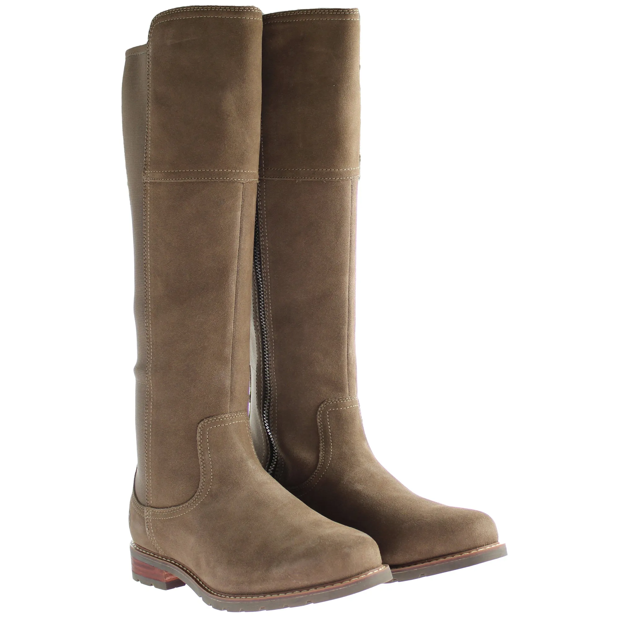 Ariat Sutton H20 Taupe B MEDIUM Brown Womens Boots