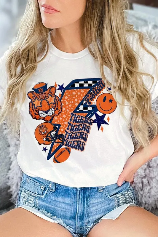 AUBURN TIGERS UNISEX SHORT SLEEVE