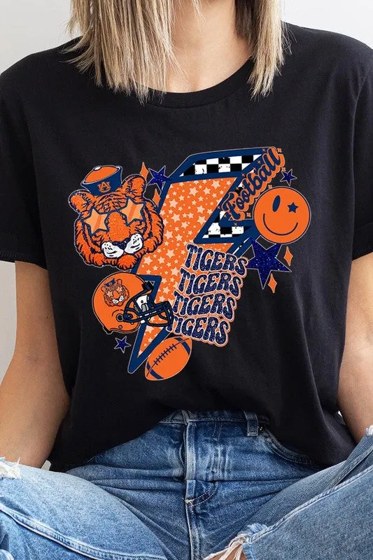 AUBURN TIGERS UNISEX SHORT SLEEVE