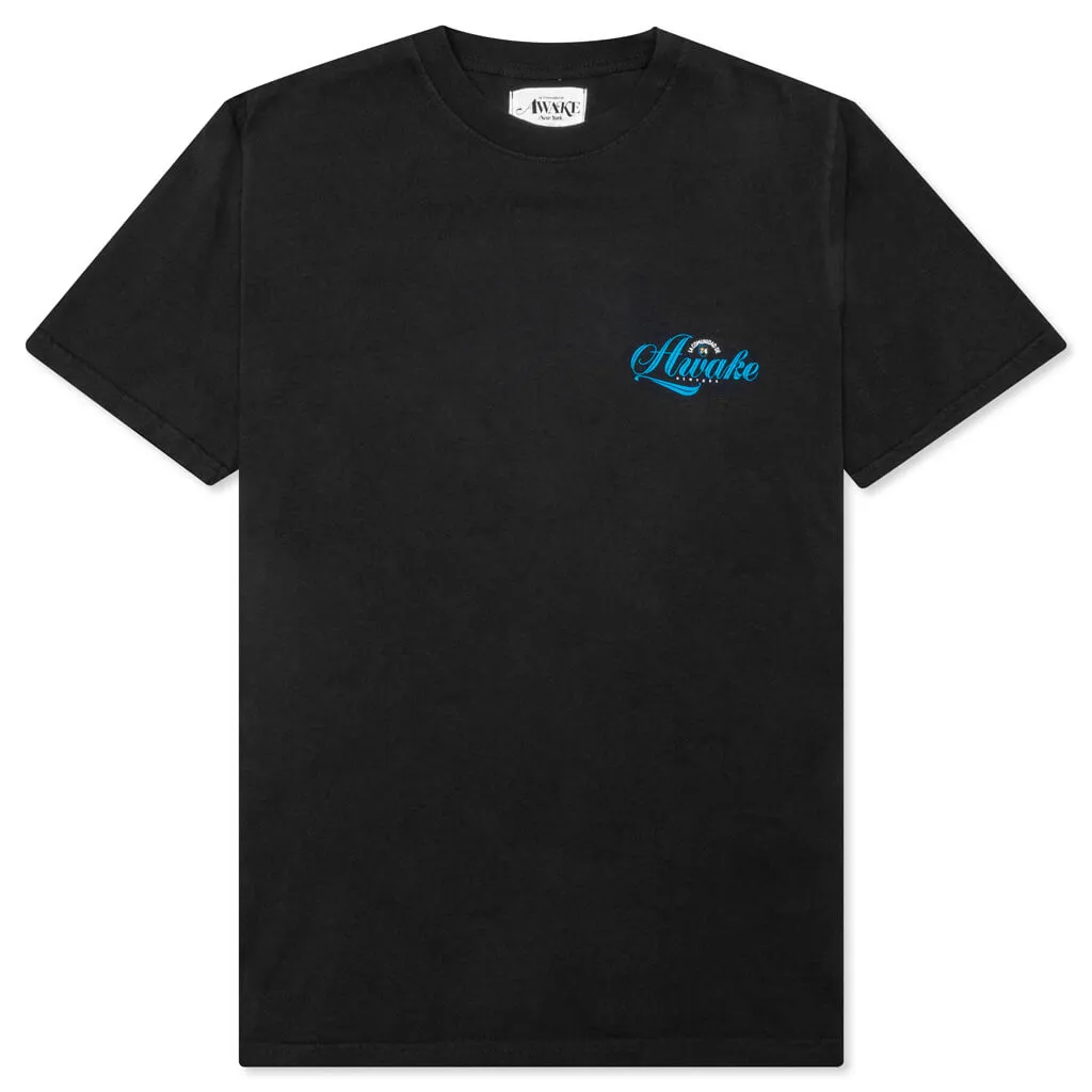 Awake Comunidad Logo Tee - Black