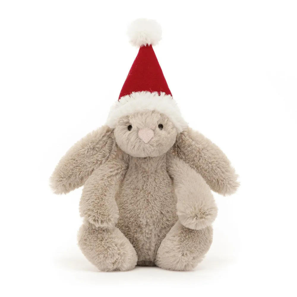 Bashful Christmas Bunny Decoration