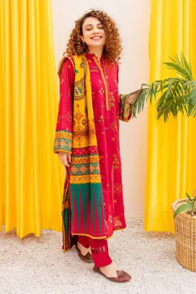 Batik BT-01 Lawn Three Piece Summer  Collection