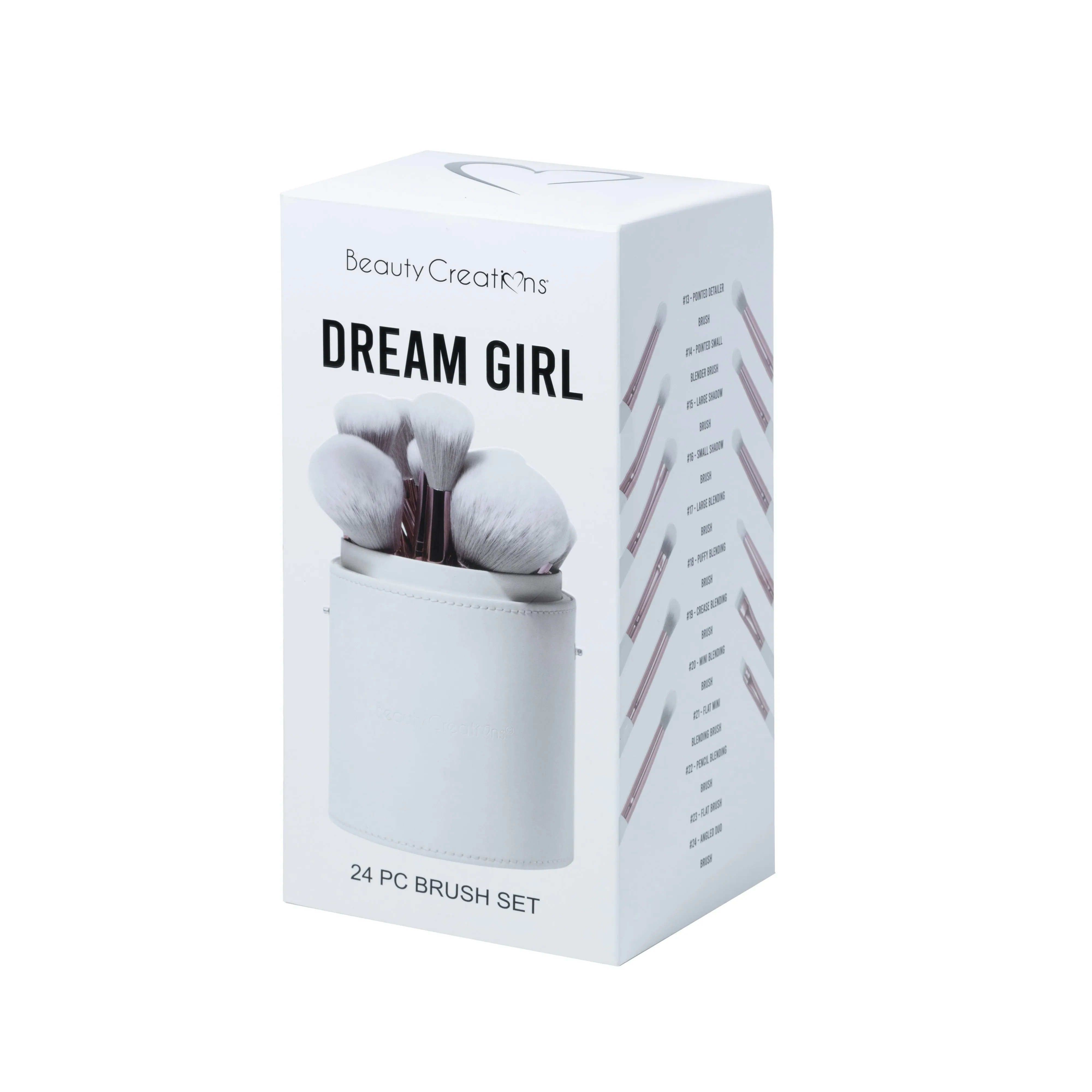 BEAUTYCREATIONS Dream Girl Set de Brochas 24 pzas