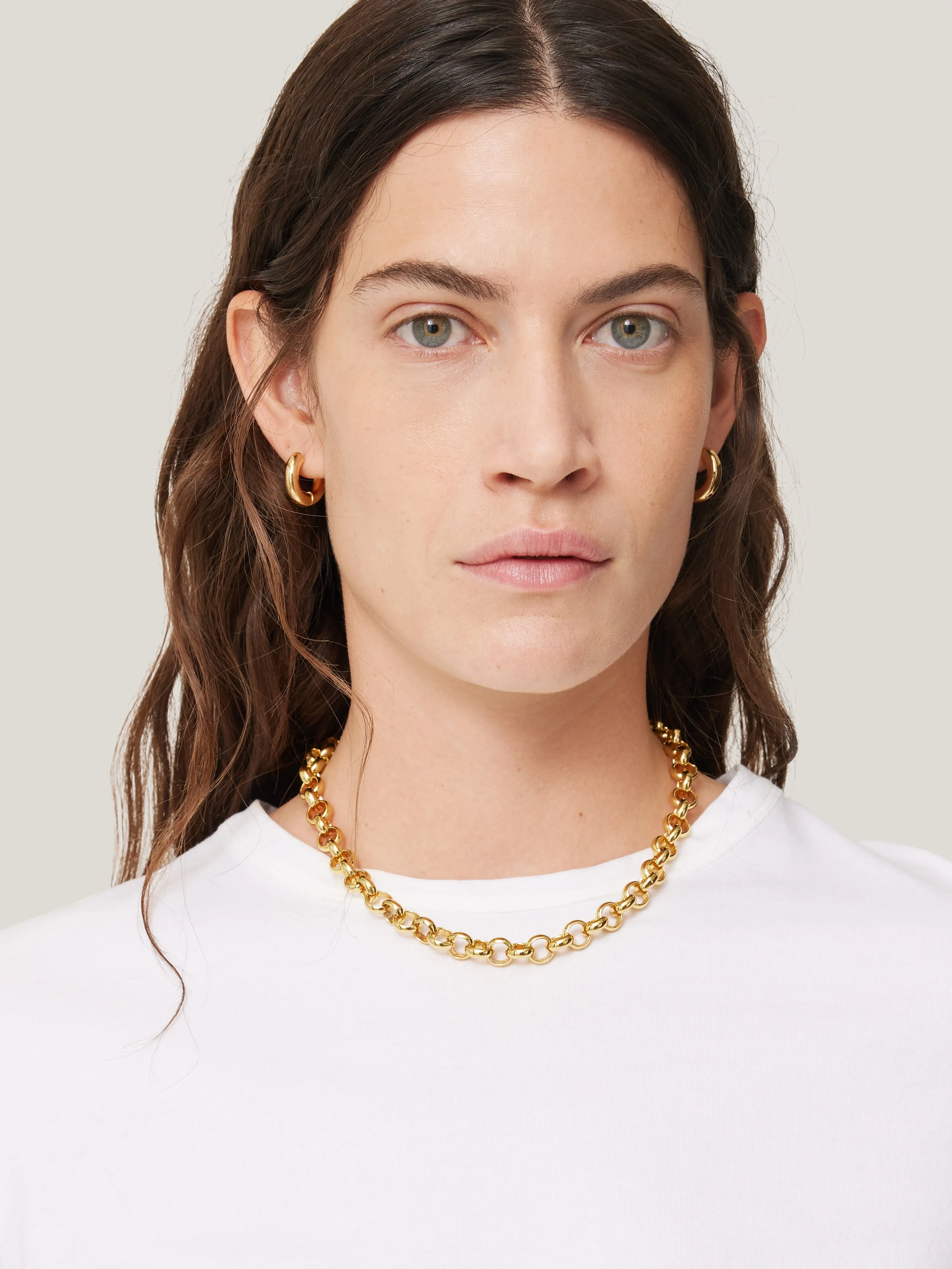 Belcher Chain Necklace | Gold