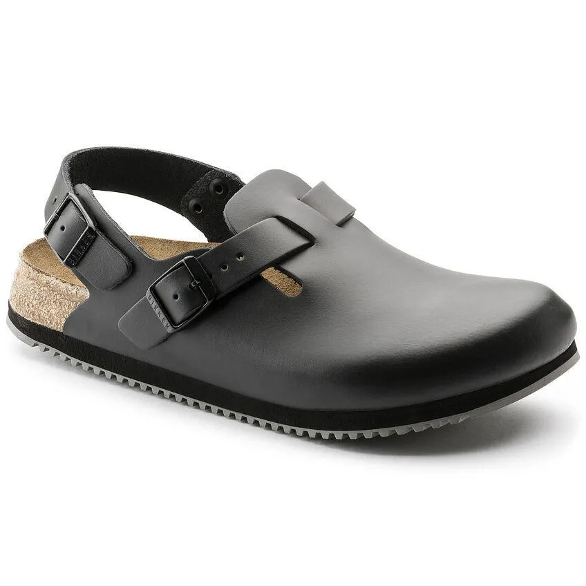 Birkenstock Women's Tokio Super Grip Black Leather