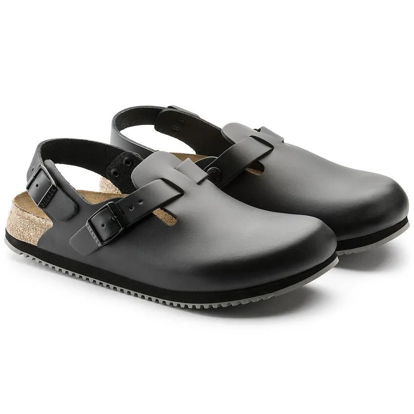 Birkenstock Women's Tokio Super Grip Black Leather