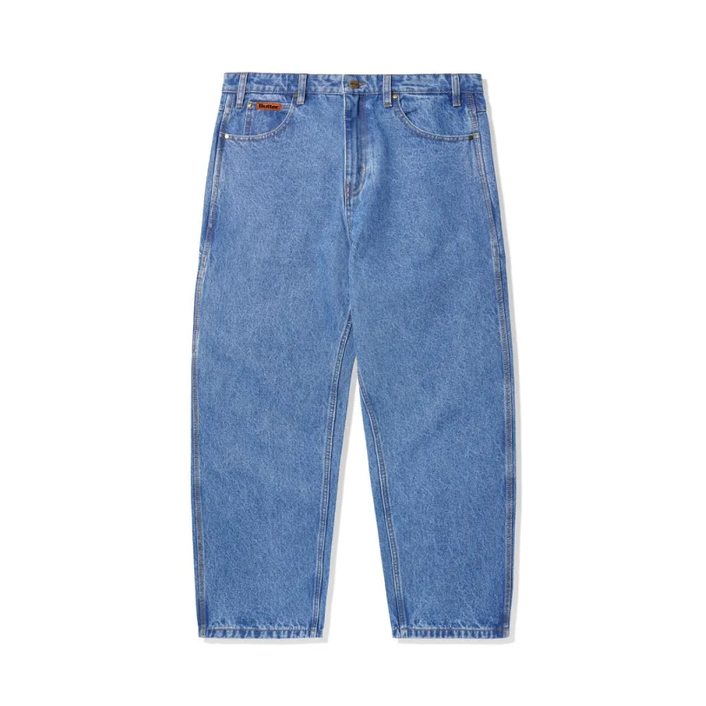 Butter Goods Baggy Denim Jeans Blue