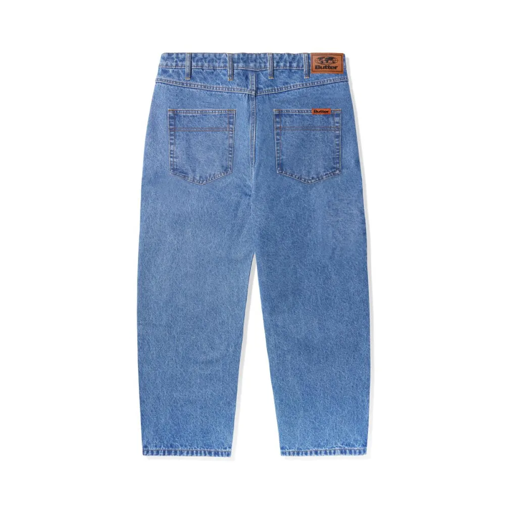 Butter Goods Baggy Denim Jeans Blue