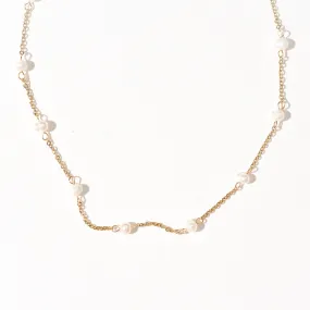 Cammy Beaded Pearl Necklace