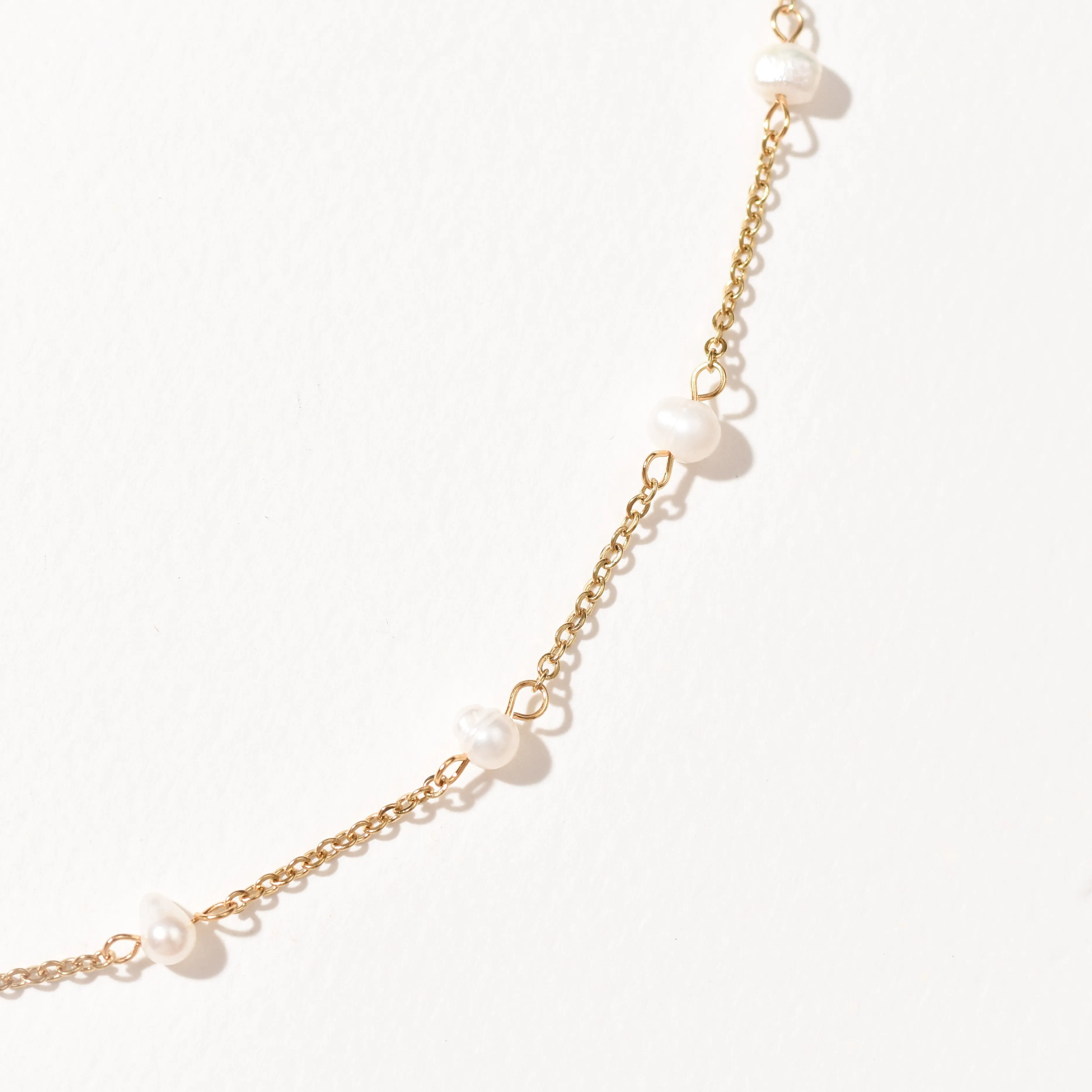 Cammy Beaded Pearl Necklace