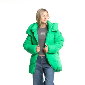 Campera Abrigo Rusty Higher Puffer Coat Ld* Verde Manzana