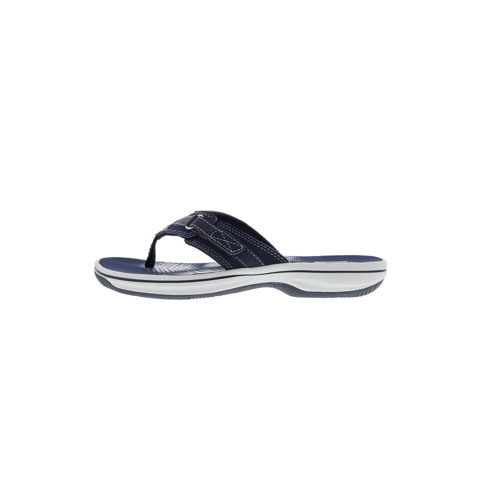 Clarks Womens Breeze Sea Synthetic Navy