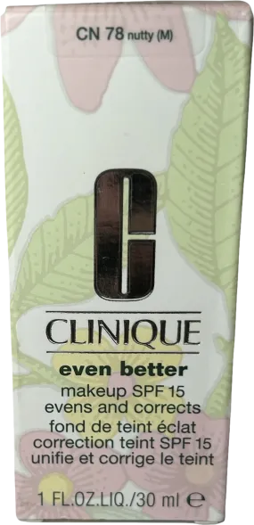 Clinique Even Better Makeup Spf15 Cn 78 Nutty 30ml