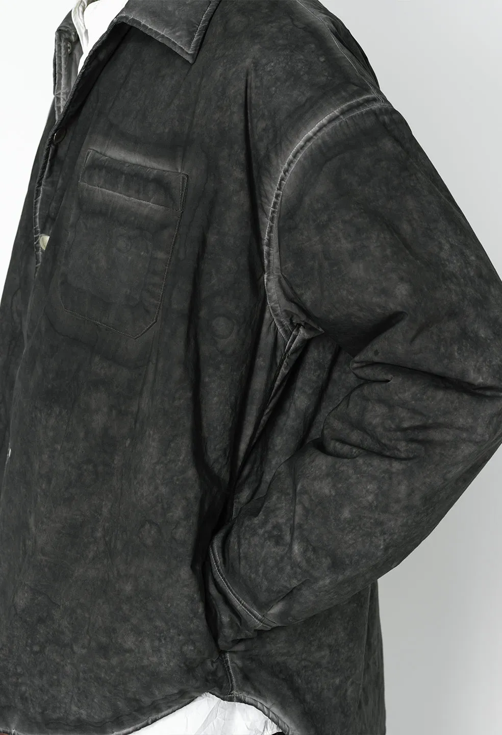 Cold Dye Scout Overshirt / Charcoal