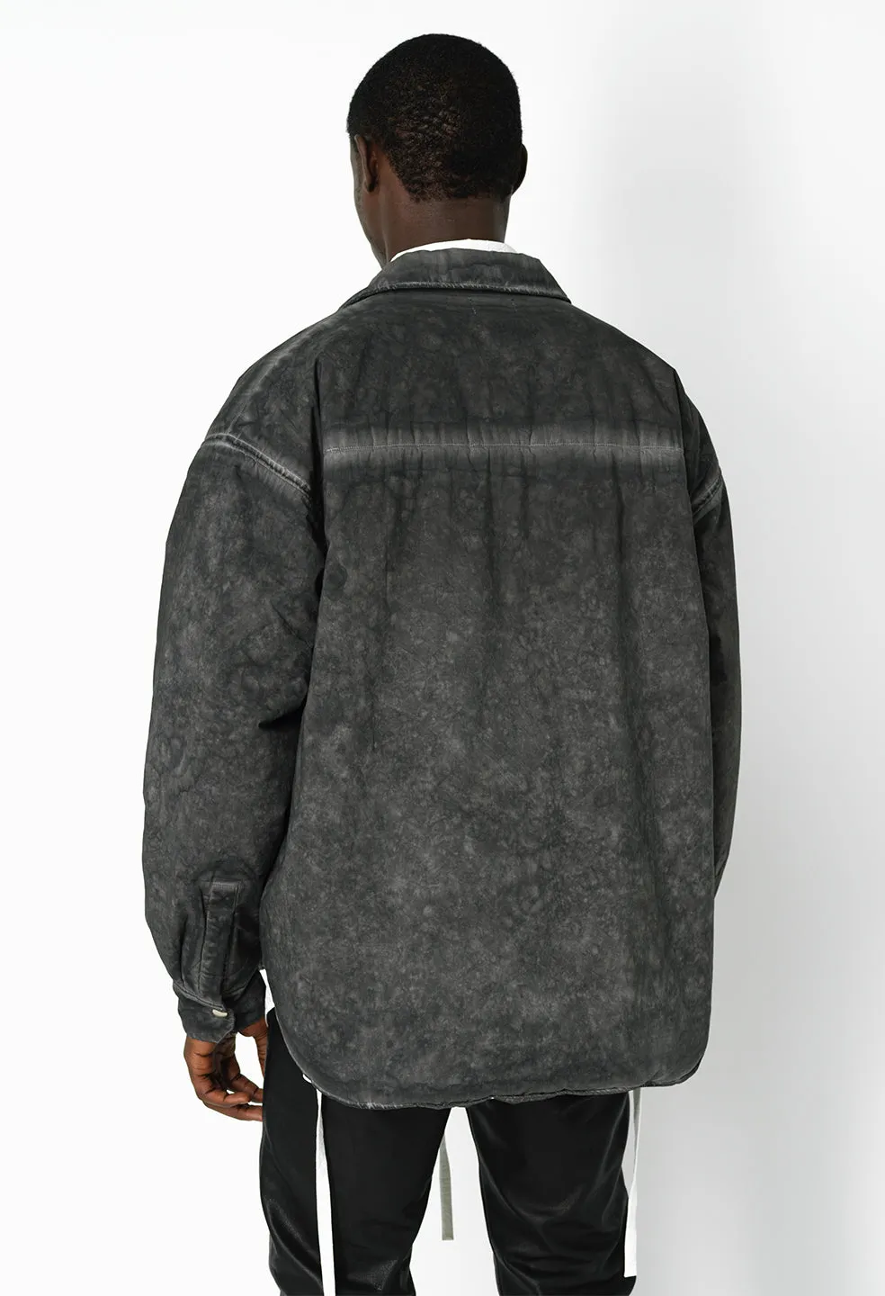 Cold Dye Scout Overshirt / Charcoal