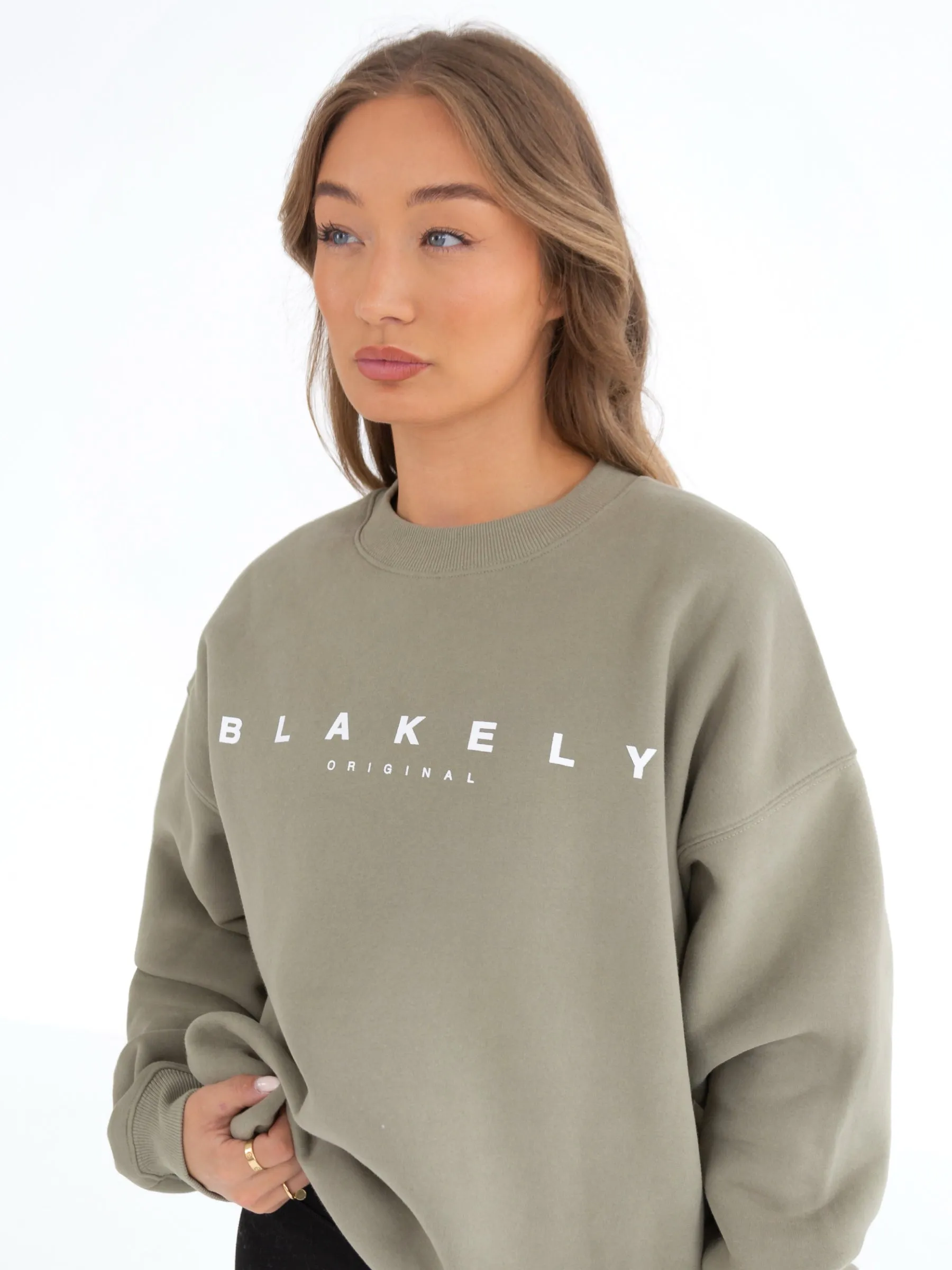 Composure Oversized Sweater - Olive