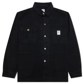 Coverall 10oz Cotton Canvas - Black