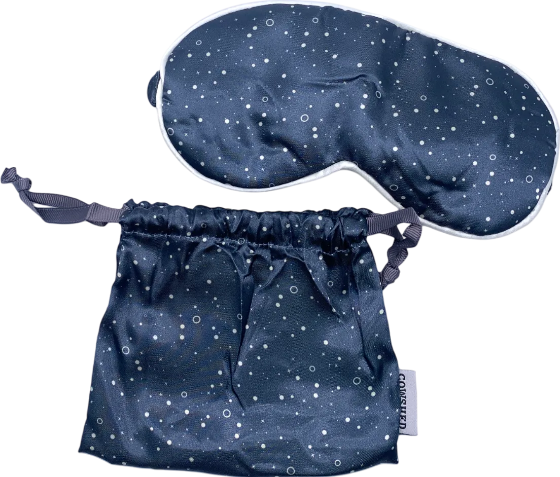 Cowshed Blue Satin Eyemask One Size