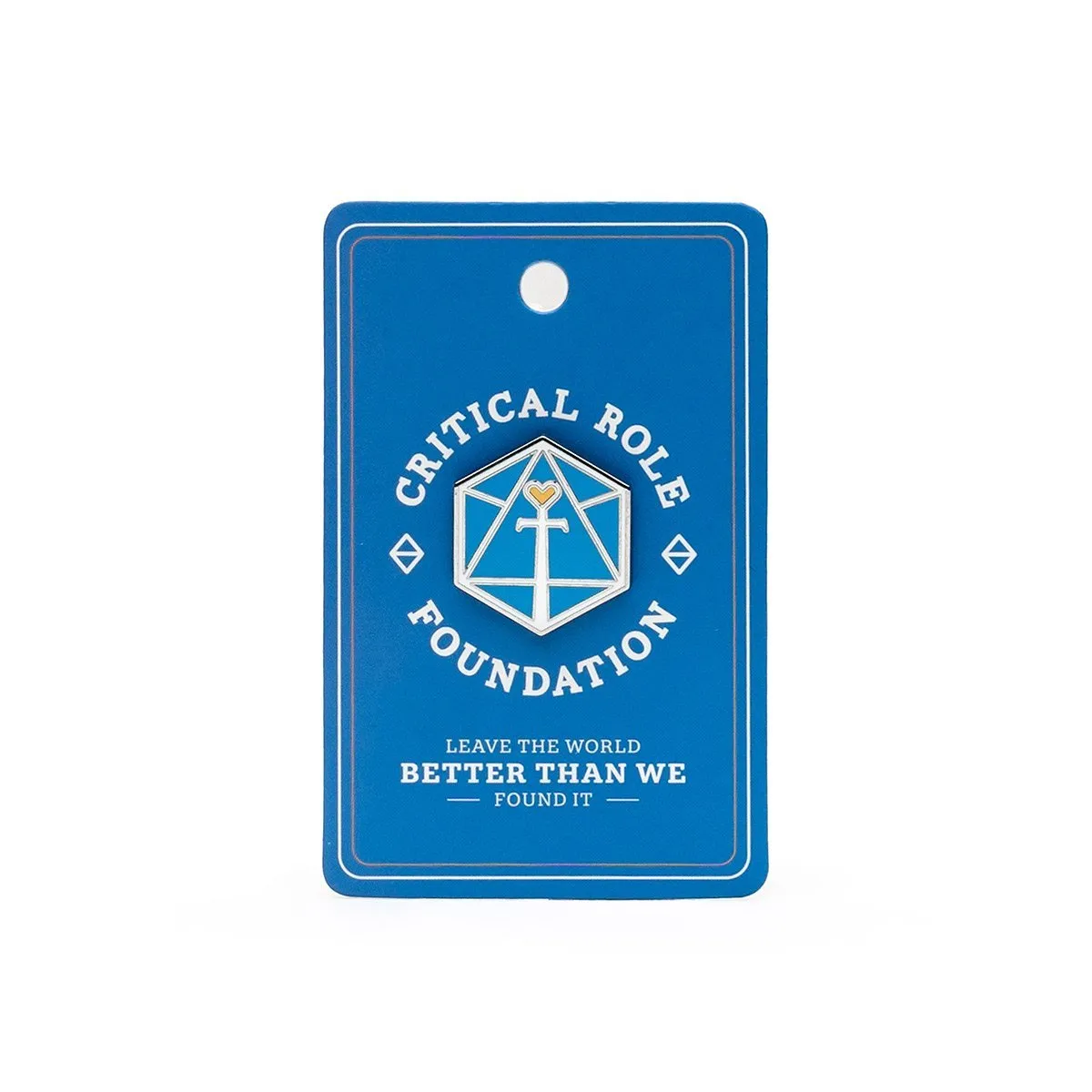 Critical Role Foundation Enamel Pin