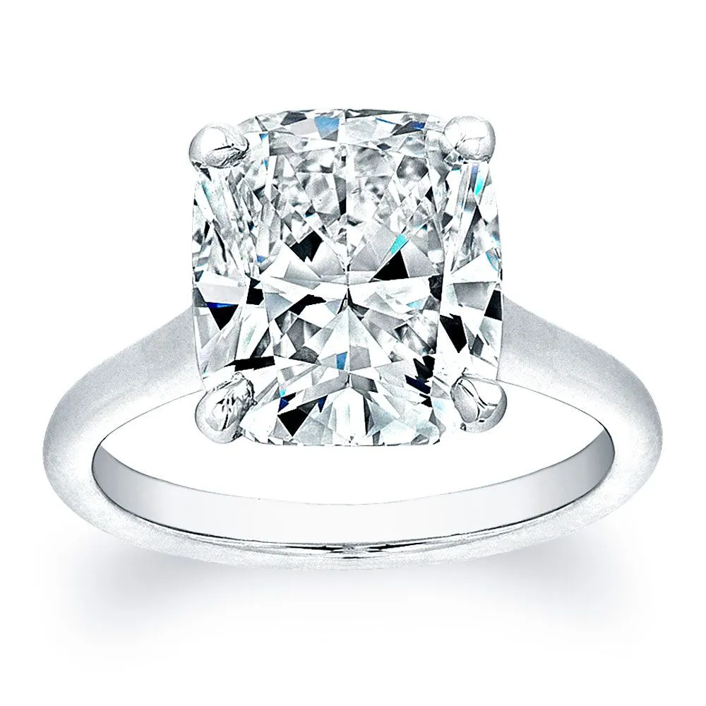 Cushion Cut Diamond Ring