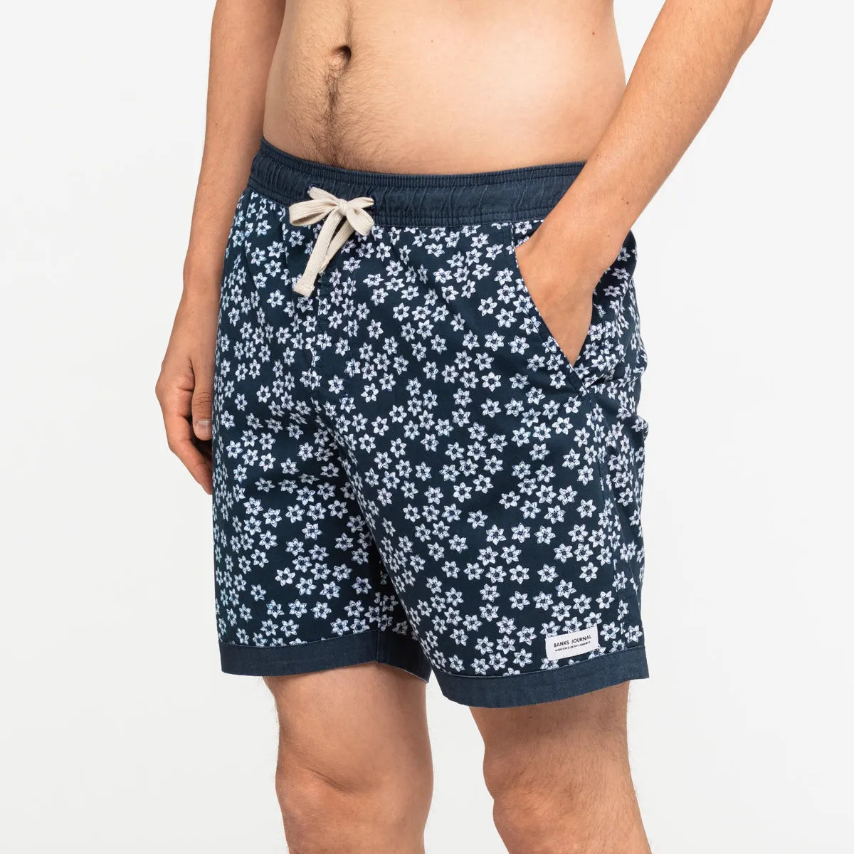 Daffodils Elastic Boardshort