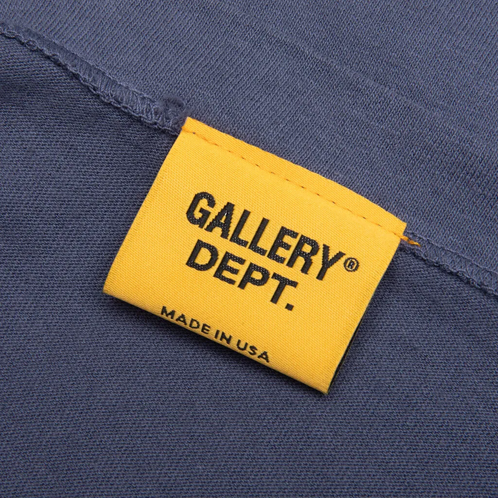 De La Galerie L/S Pocket Tee - Navy