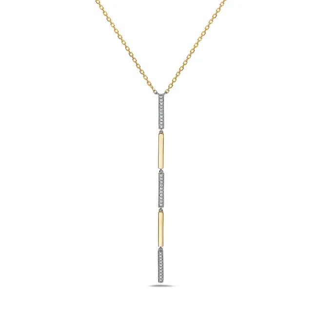 Diamond Bar Pendant