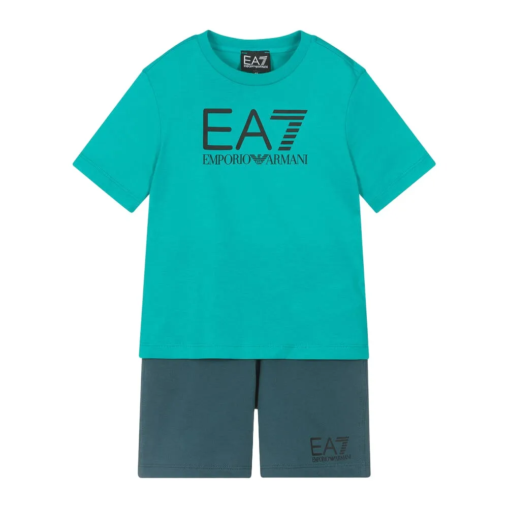 EA7 Train VIS T-Shirt/Short Set Infant