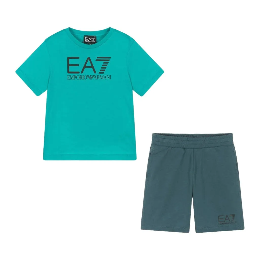 EA7 Train VIS T-Shirt/Short Set Infant