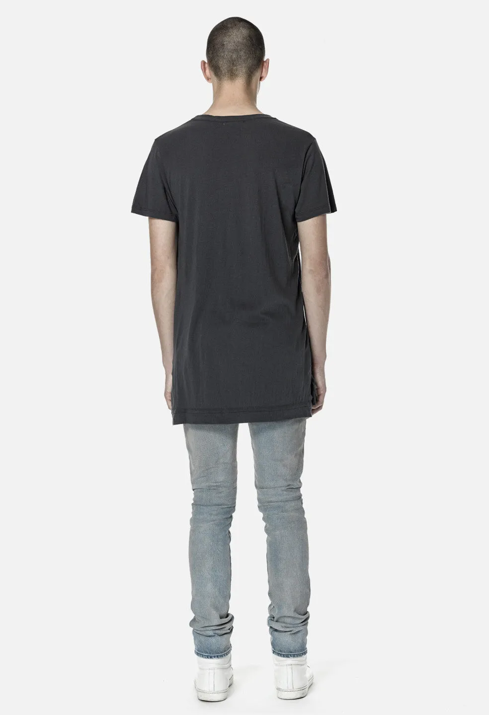 Extended Mercer Tee / Charcoal