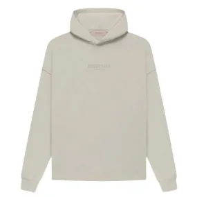 FEAR OF GOD ESSENTIALS PULL-OVER HOODIE RELAXED HOODIE SMOKE