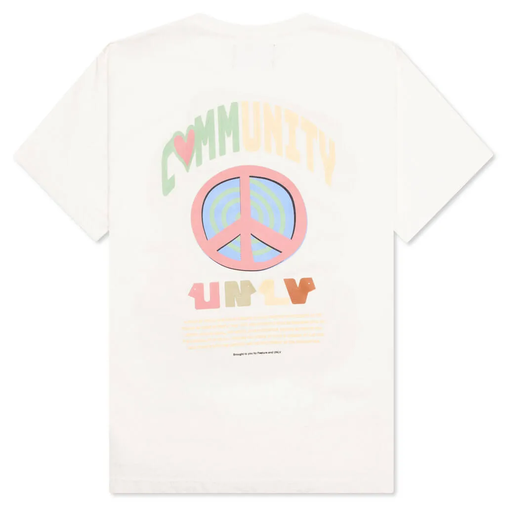 Feature x UNLV Common Unity Tee - Cannoli Cream