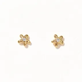 Freesia Stud | Gold