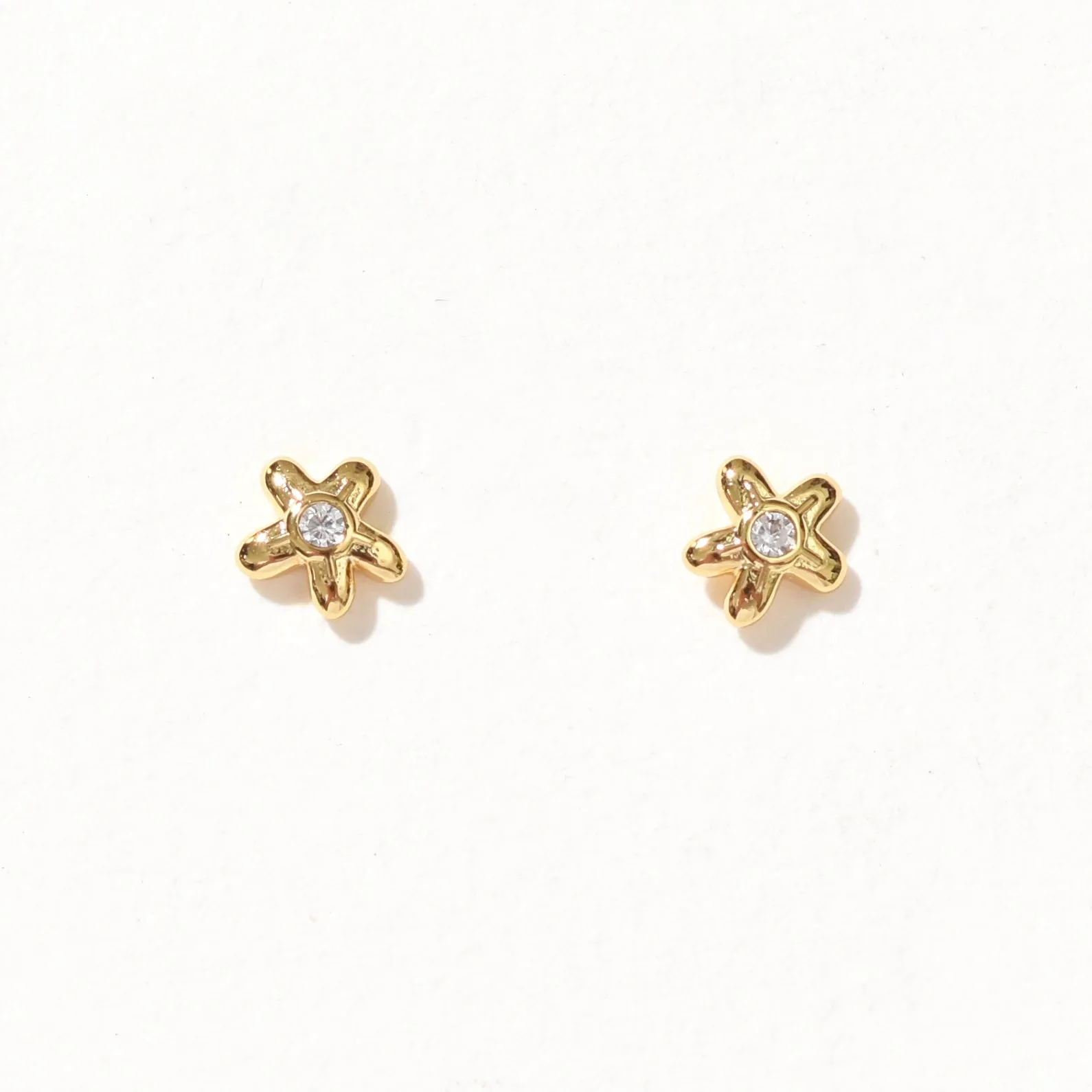 Freesia Stud | Gold