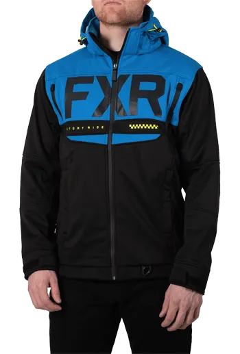 FXR Helium Ride Softshell Black/Blue