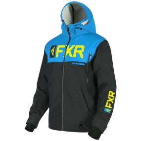 FXR Helium Ride Softshell Jacket Blue HiVis