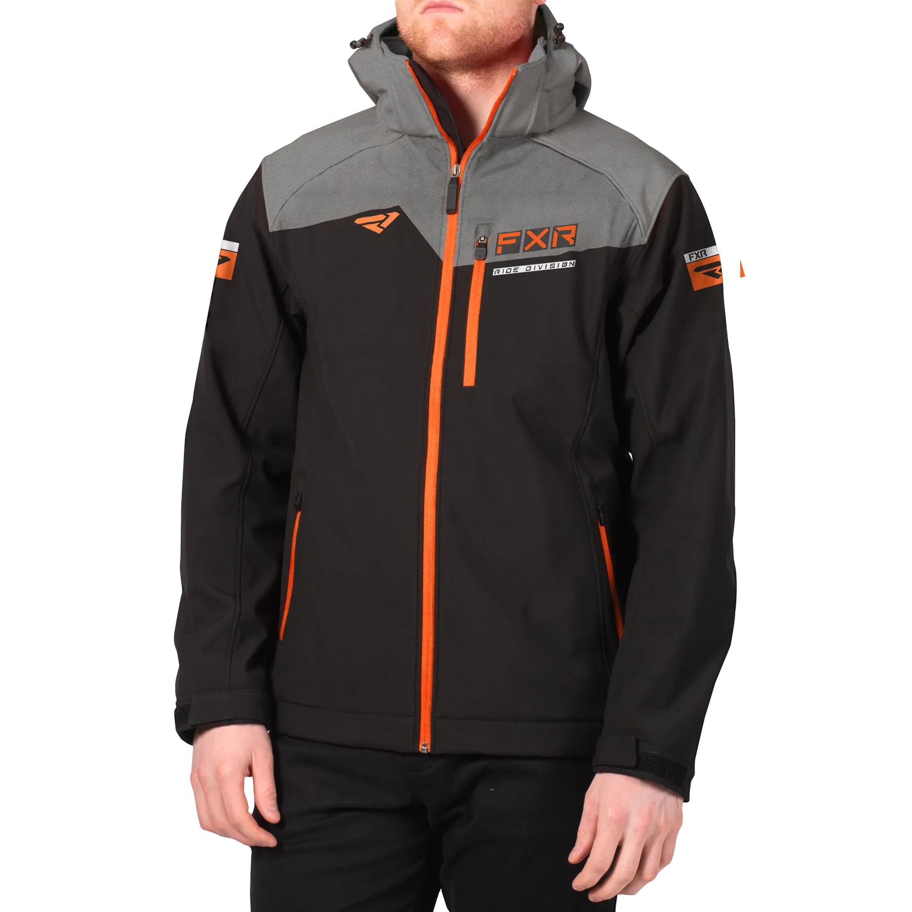 FXR Men's Renegade Softshell Black/Orange